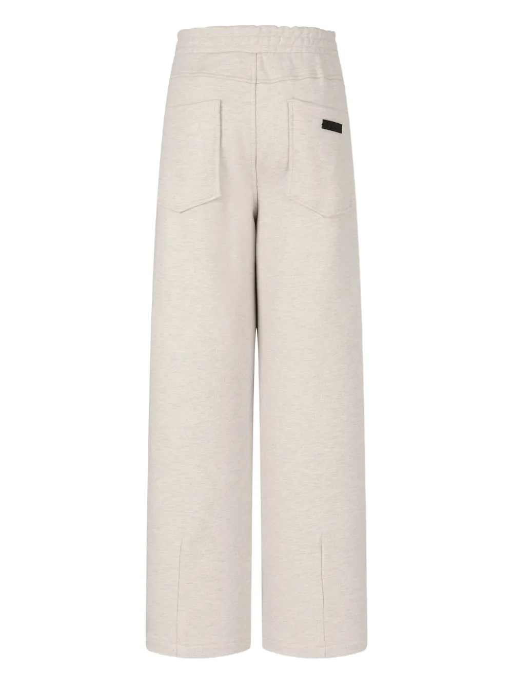 Studio Tomboy Seam-detailed Track Pants In Neutral
