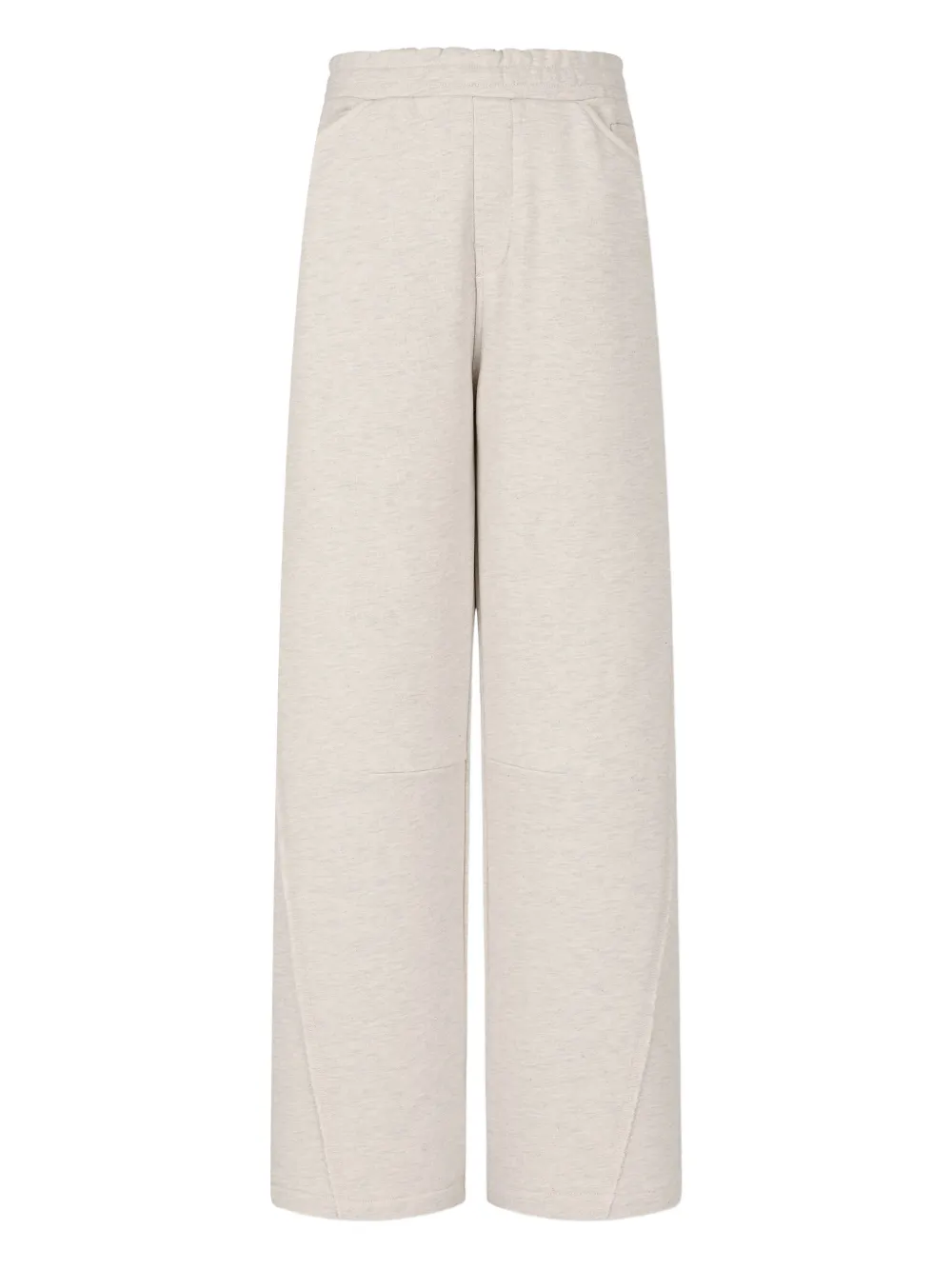 Studio Tomboy Seam-detailed Track Pants In Neutral