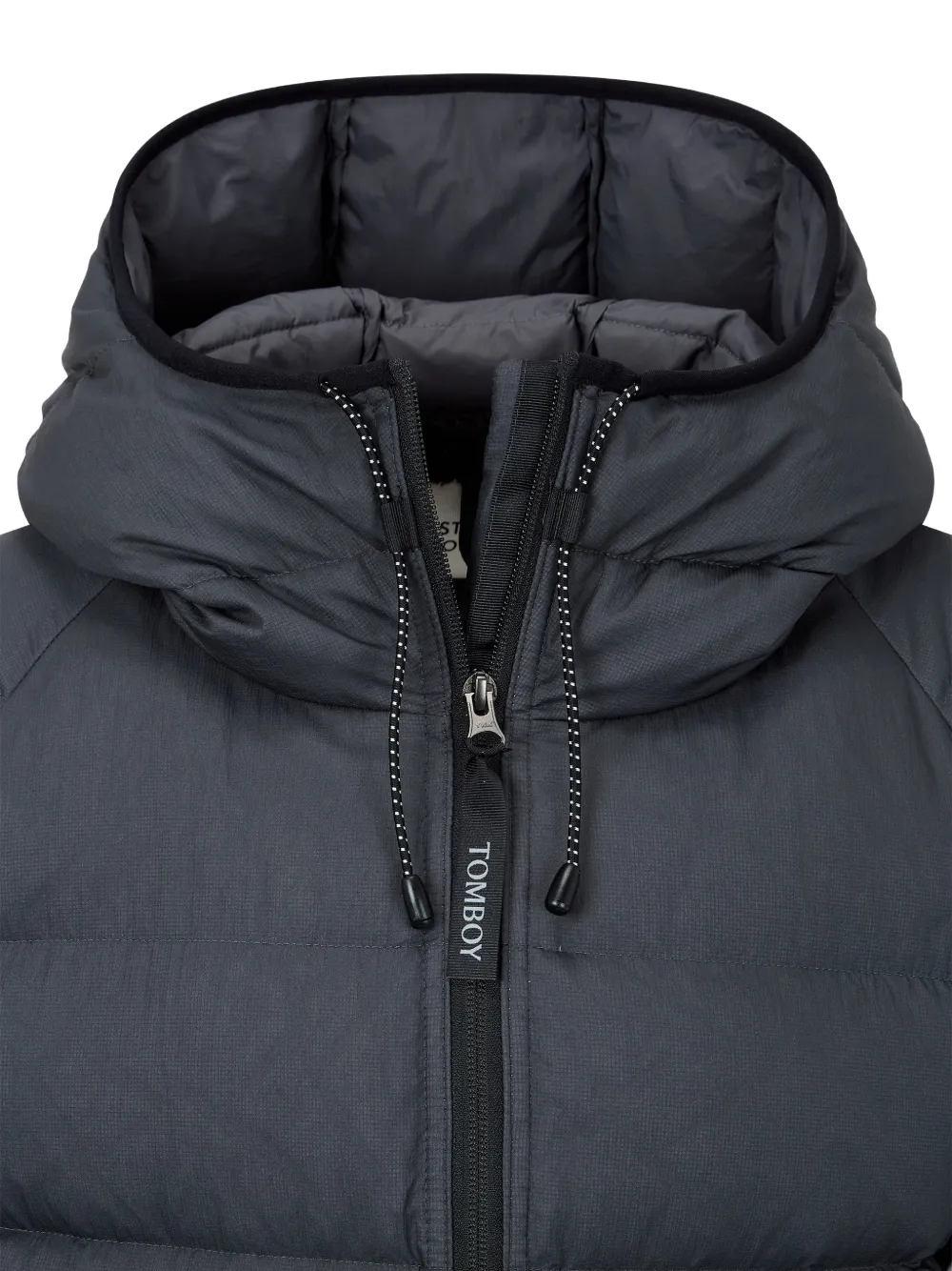 Studio Tomboy Quilted Hooded Down Jacket In Multi