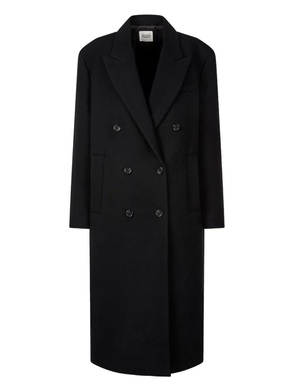 TOMBOY abrigo con doble botonadura | negro | Image 1