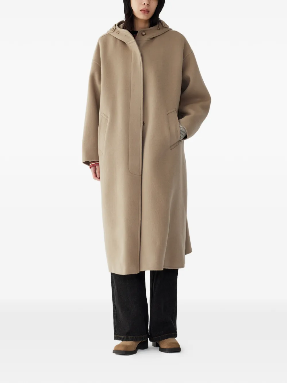 TOMBOY abrigo de lana con capucha | Abrigos con botones | Image 2