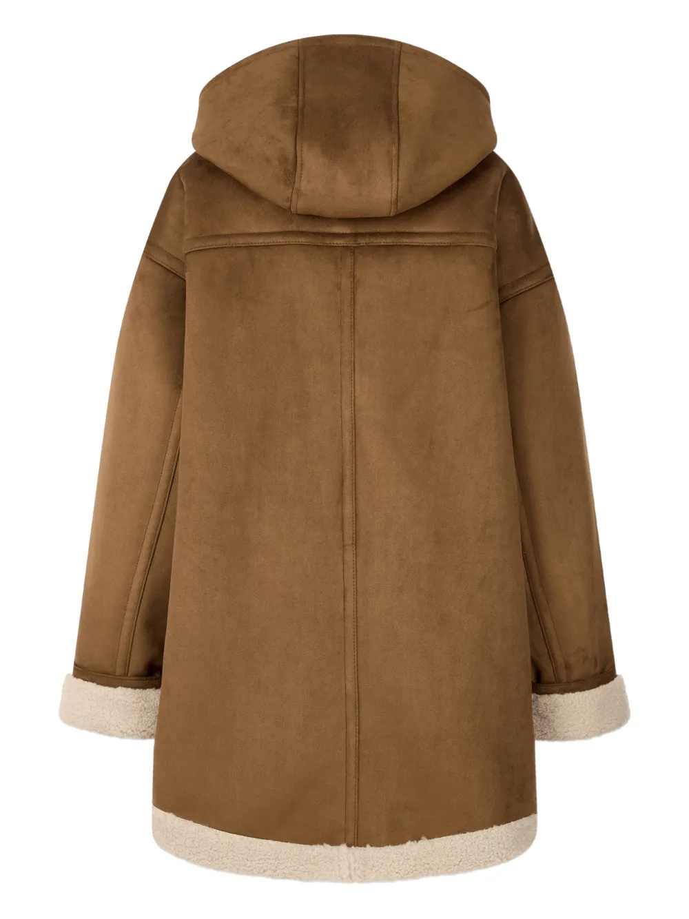 Studio Tomboy Hooded Toggle-fastening Duffle Coat In Multi