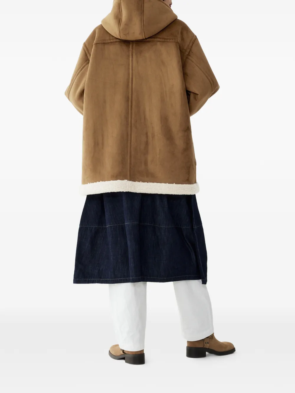 TOMBOY hooded toggle-fastening duffle coat | Single Breasted Coats | Image 2