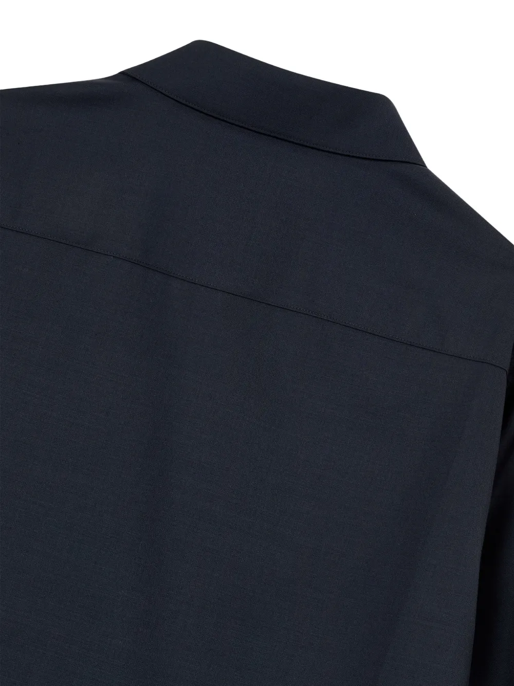 TOMBOY blouse met verborgen knoop Blauw