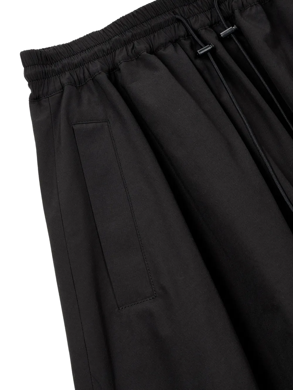 Studio Tomboy Fleece-lined Midi Skirt In Black