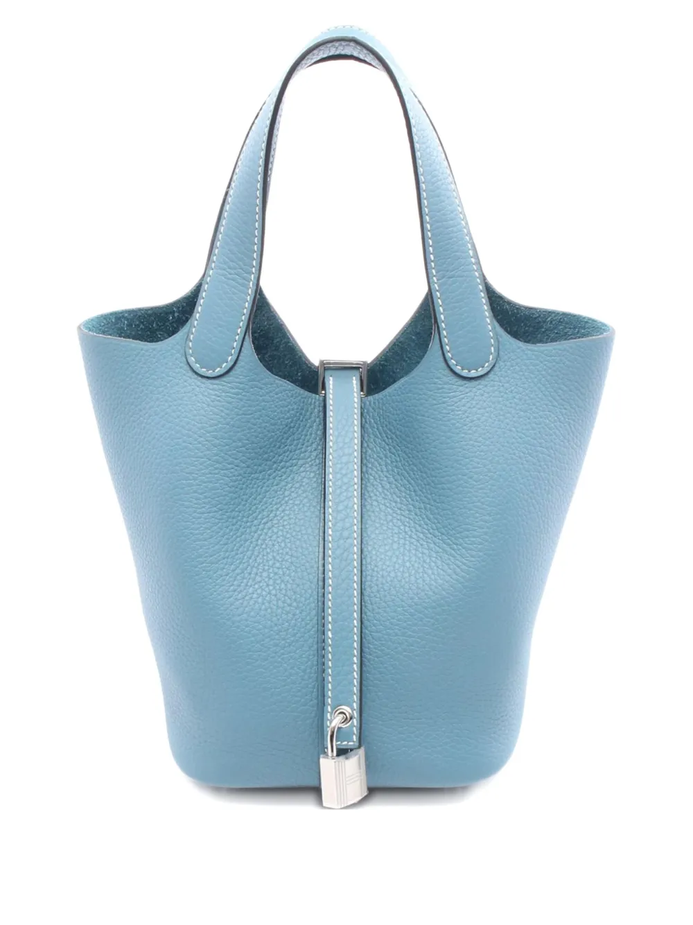 Hermès Pre-Owned 2025 Taurillon Clemence Picotin Lock 18 handbag | Blue | Image 1