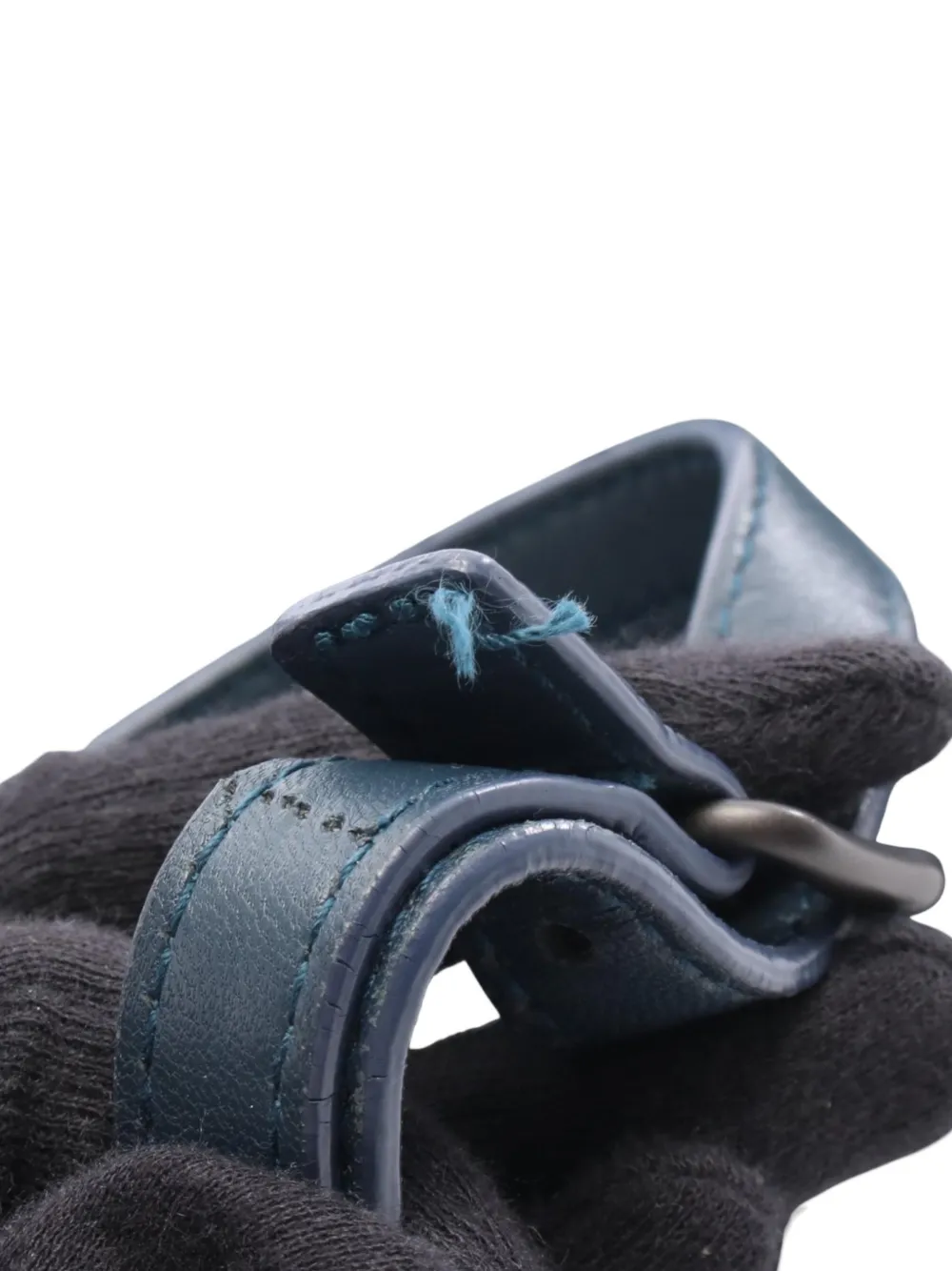 BOTTEGA VENETA Pre-owned 2012-2025 Nappa Intrecciato Satchel In Blue