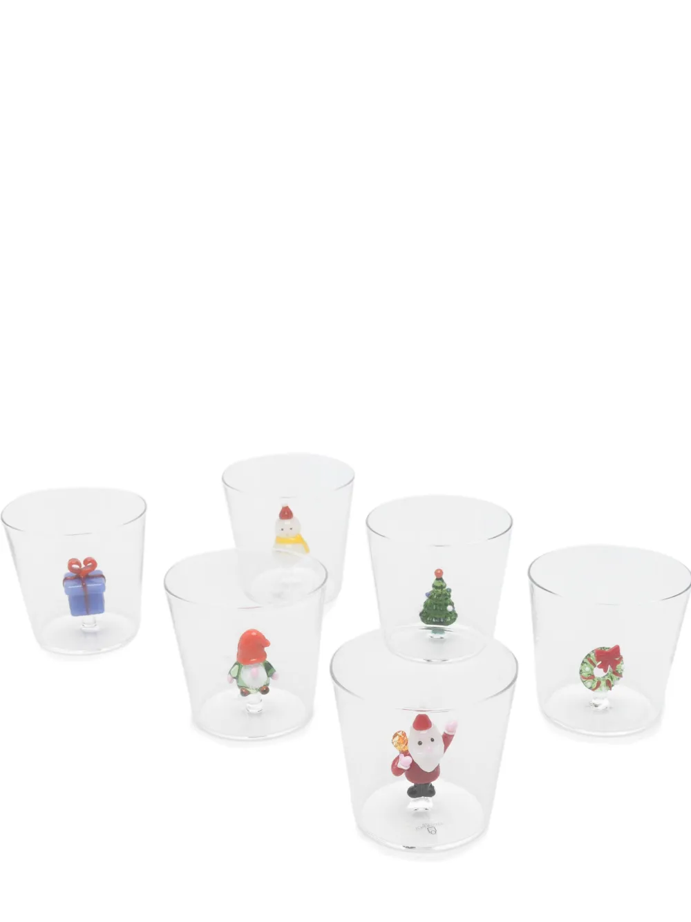 Ichendorf Milano Christmas Tales Tumbler glasses (set of six) - Bianco