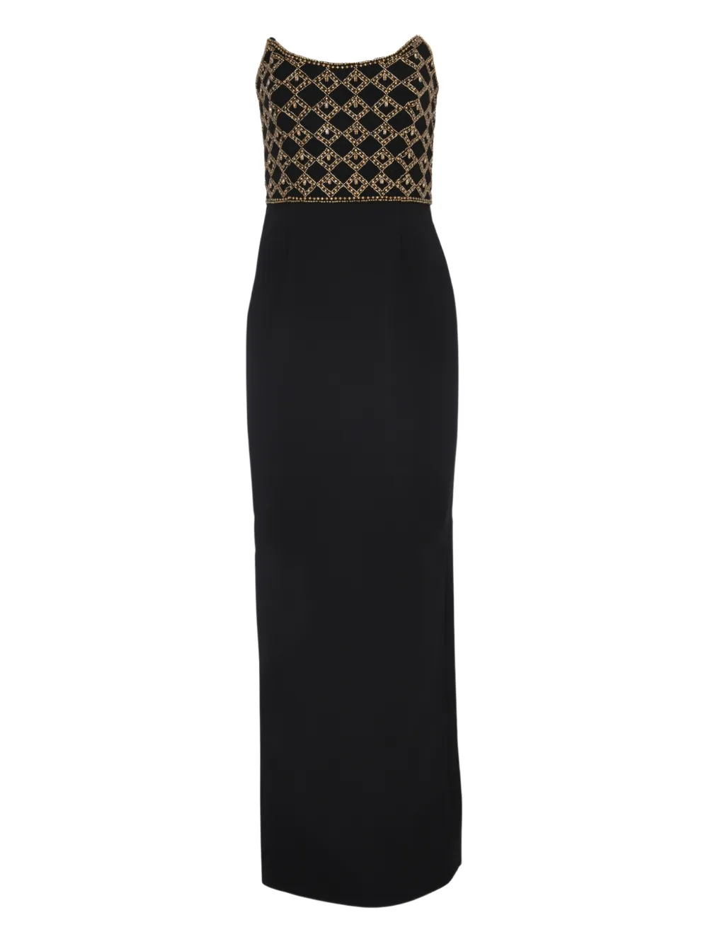 Rebecca Vallance Vesper embellished maxi dress - Nero