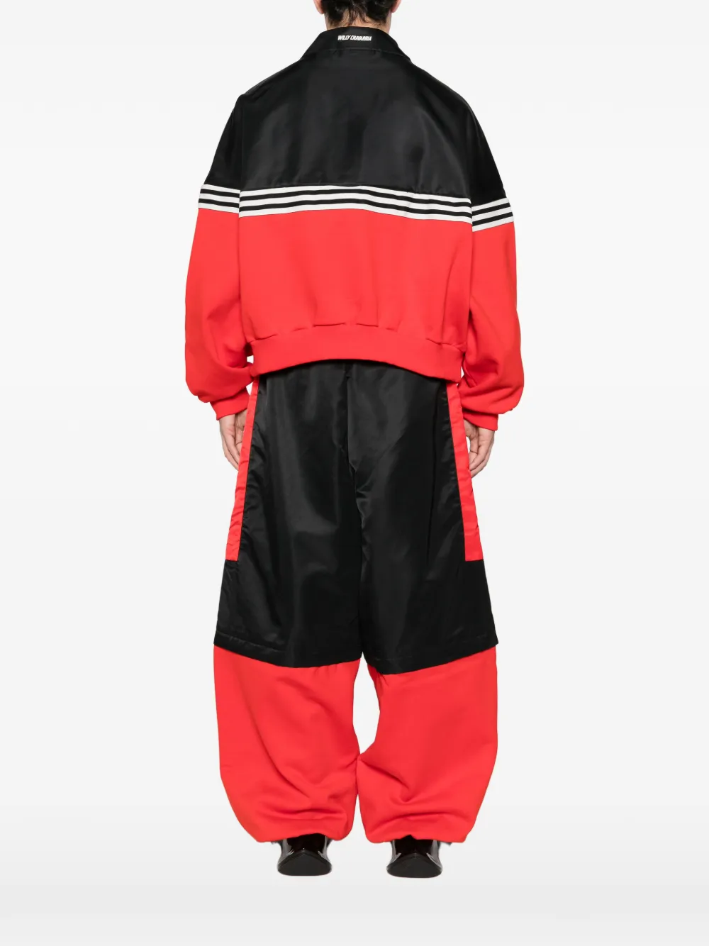 adidas x Willy Chavarria Gomez trui met geborduurd logo Zwart