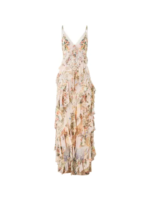 Camilla floral ruffled dress