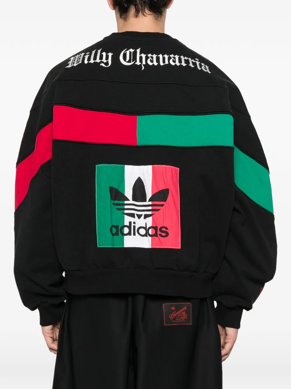 Adidas x Willy Chavarria eagle-graphic crew-neck Sweatshirt