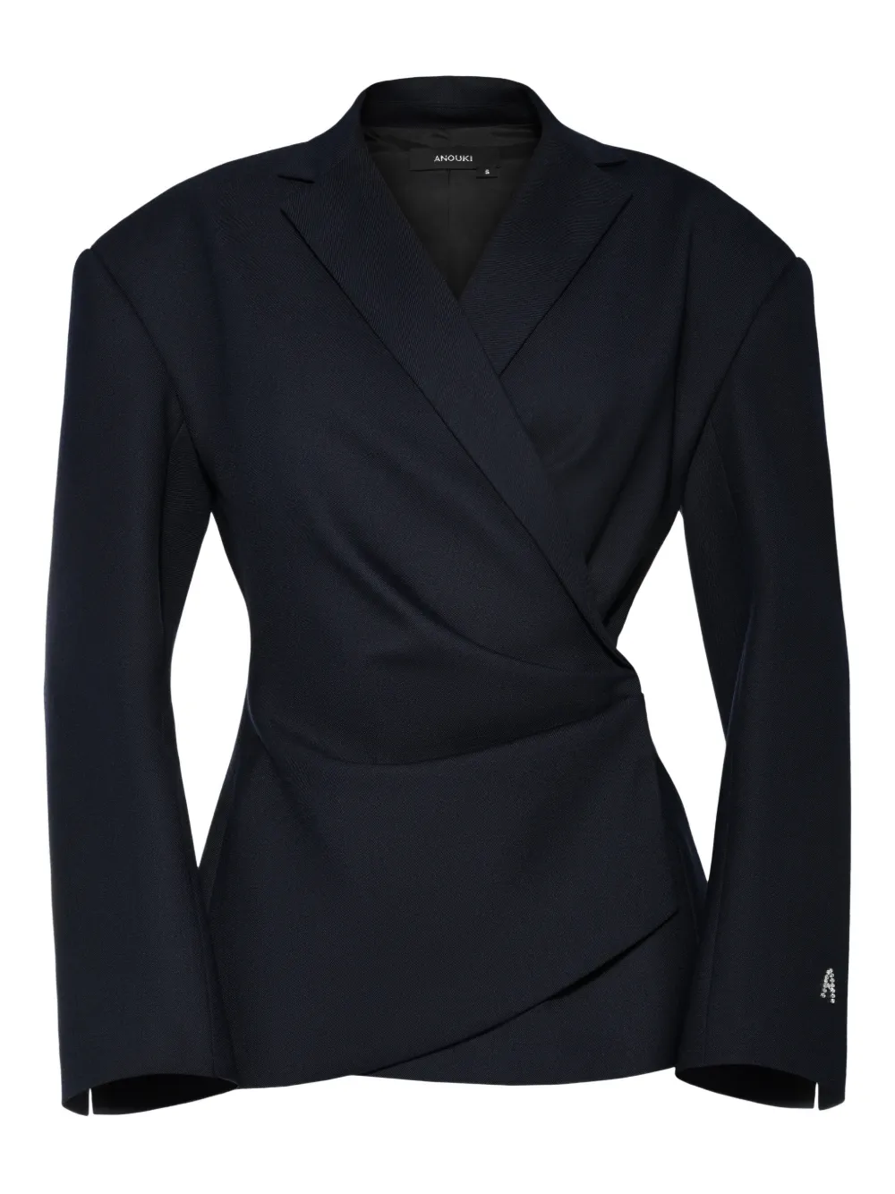 ANOUKI draped blazer | azul | Image 1