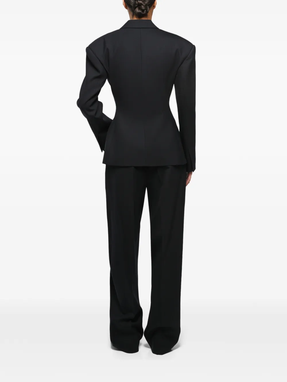  Anouki Draped Blazer - Blue 