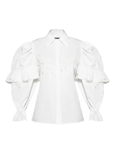 ANOUKI puff-sleeve shirt