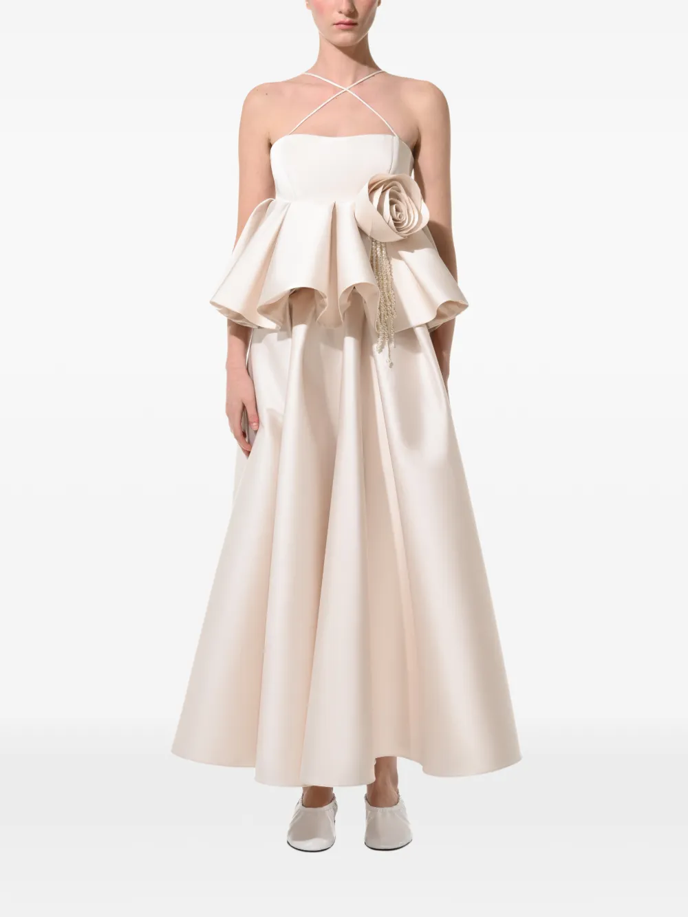 ANOUKI floral-appliqué top | Blouses | Image 2