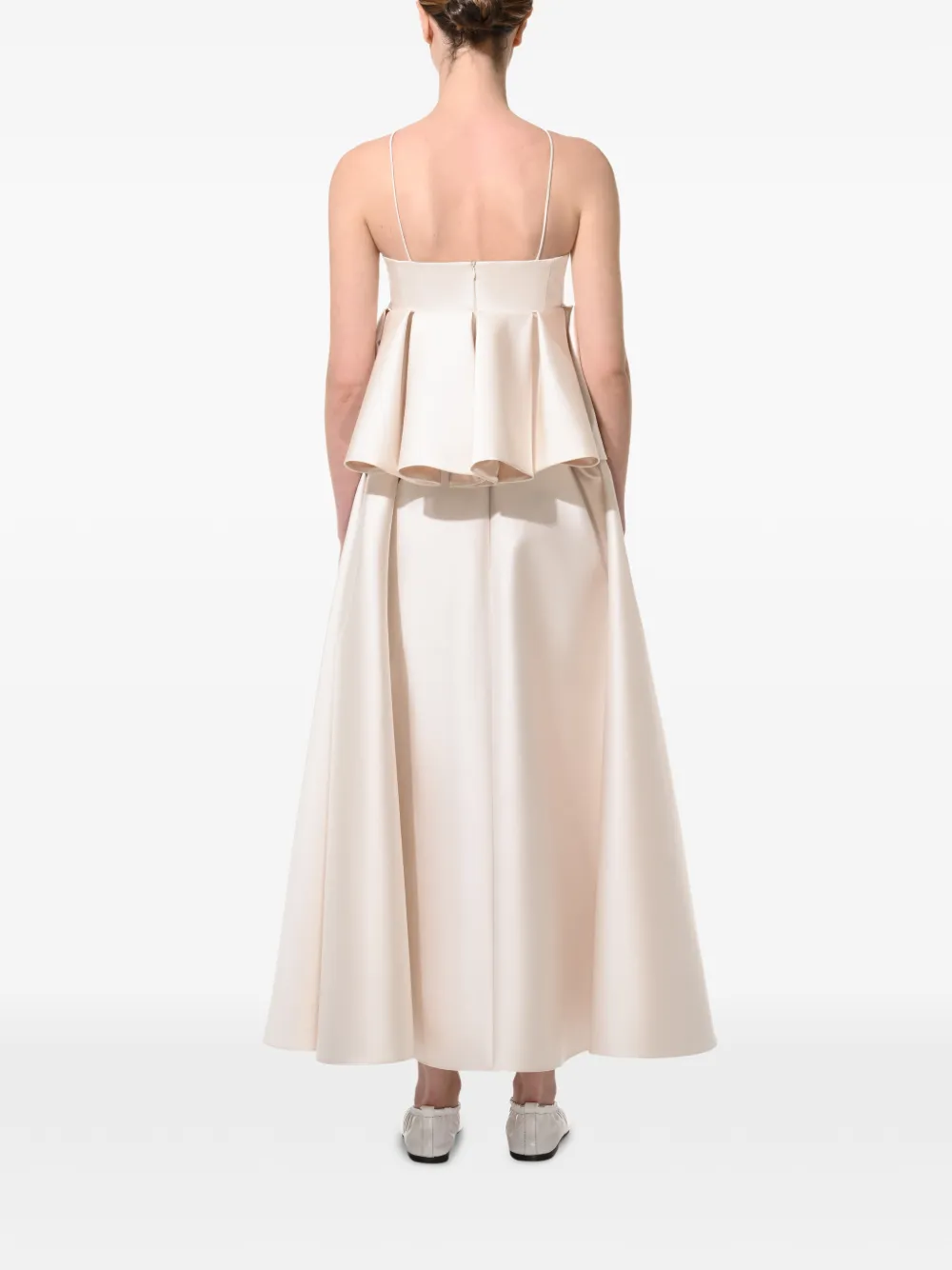  Anouki Floral-appliqué Top - Neutrals 