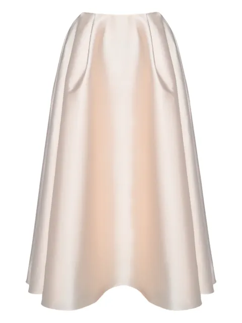 ANOUKI A-line midi skirt