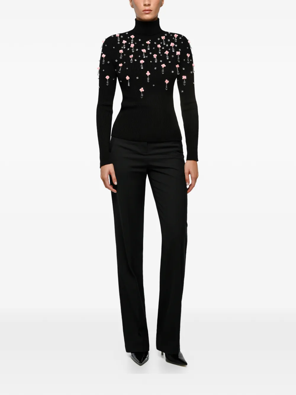 ANOUKI crystal-embellished turtleneck top | Playeras y jerséis | Image 2