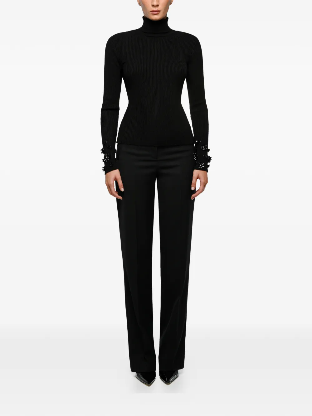 ANOUKI crystal-embellished turtleneck top | Playeras y jerséis | Image 2