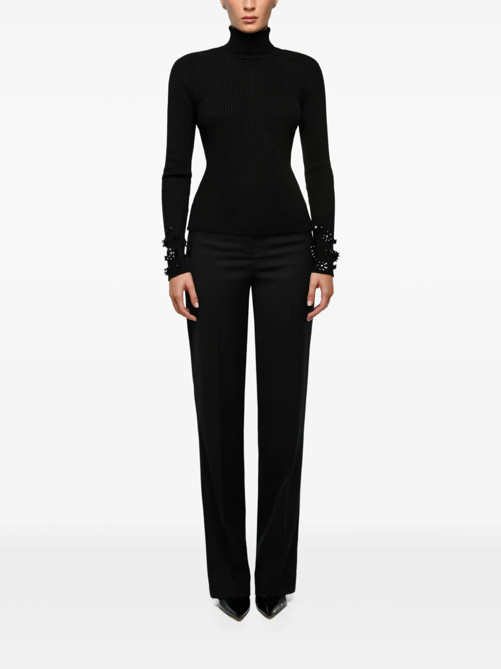 ANOUKI crystal-embellished turtleneck top | T-shirts & Jerseys | Image 2