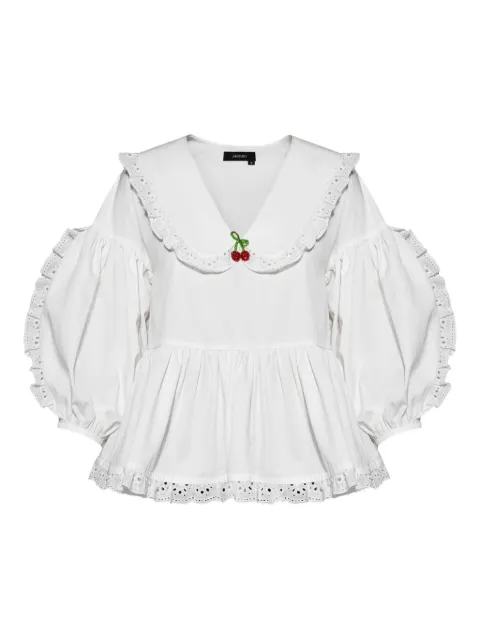 ANOUKI ruffled blouse