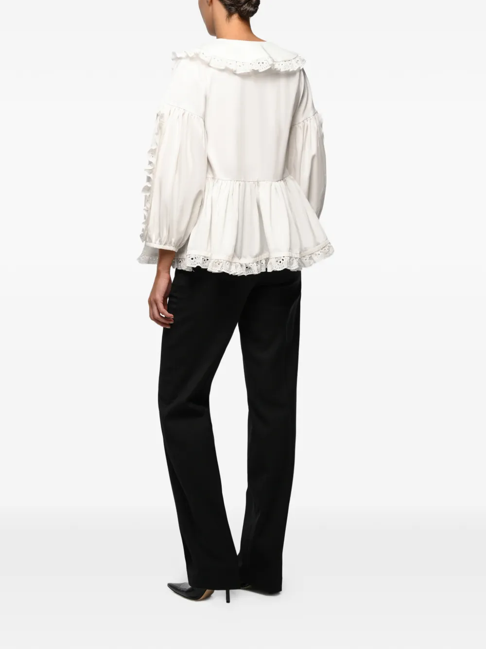  Anouki Ruffled Blouse - White 