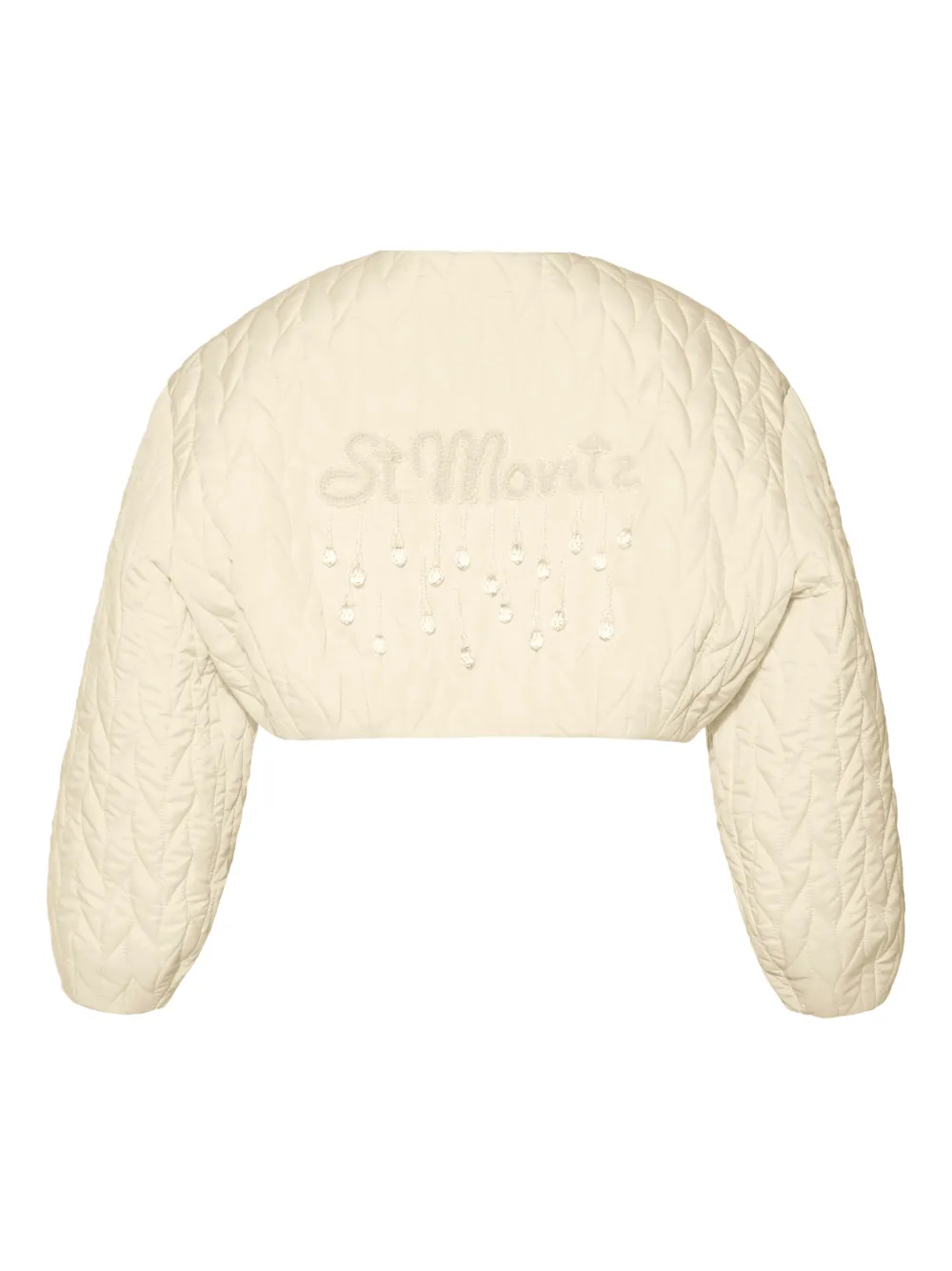  Anouki Quilted Bomber Jacket - Yellow 