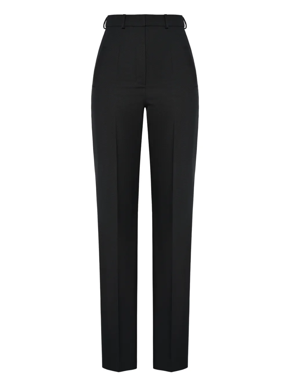 ANOUKI pressed-crease trousers | Black | Image 1