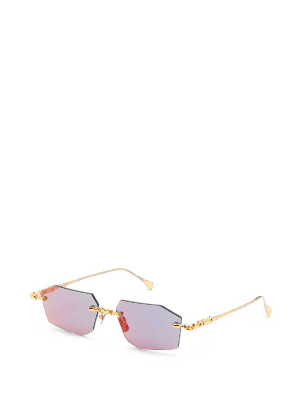 Kuboraum H63 zonnebril Goud