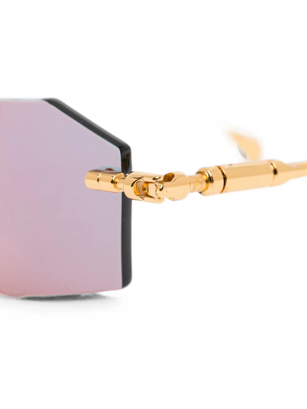 Kuboraum H63 zonnebril Goud