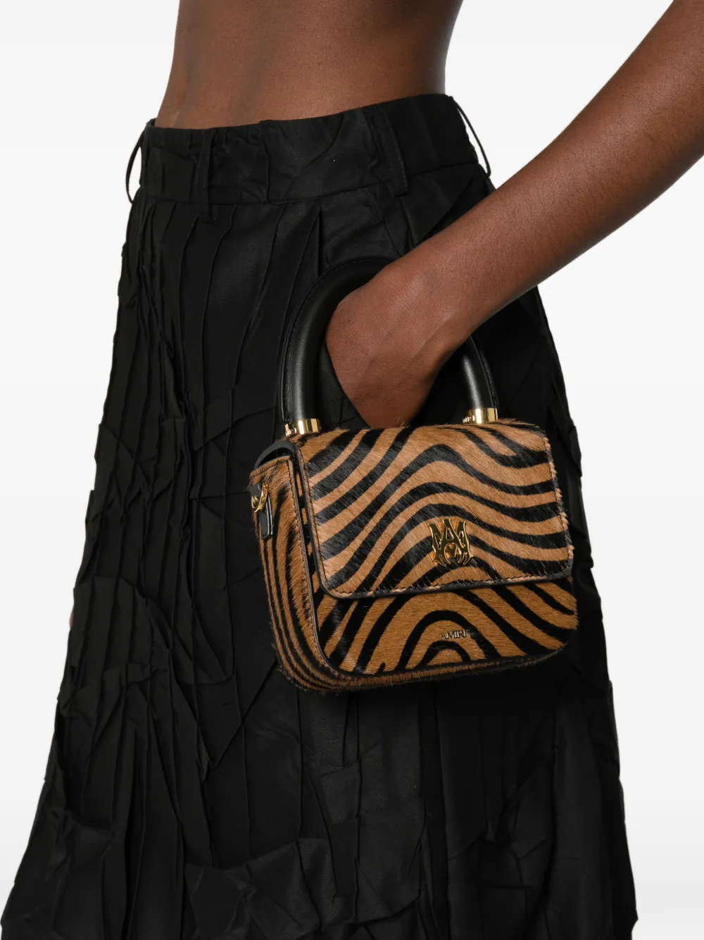 AMIRI micro MA Zebra tote bag | Mini Bags | Image 2
