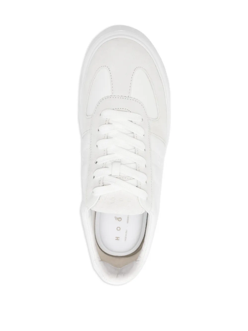 Hogan H-Stripes sneakers met plateauzool Wit