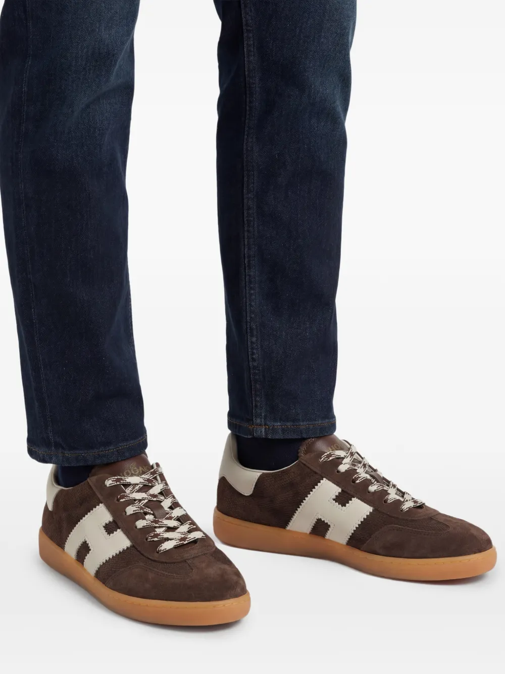 Hogan Cool suède sneakers Bruin