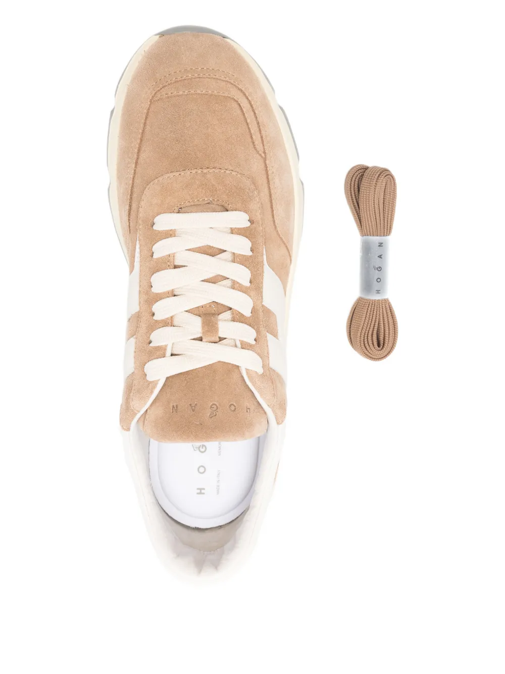 Hogan Hyperlight suède sneakers Beige