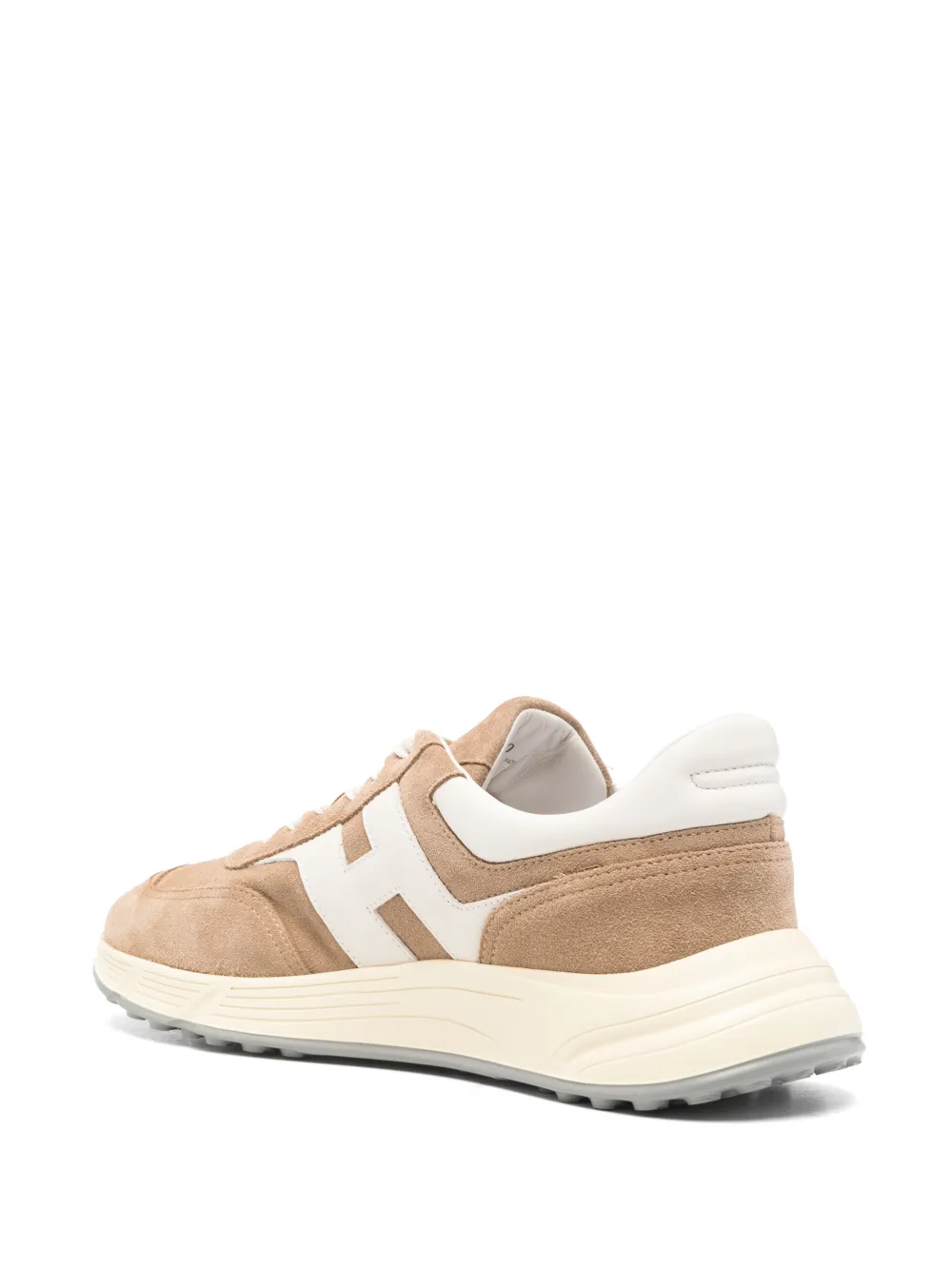 Hogan Hyperlight suède sneakers Beige