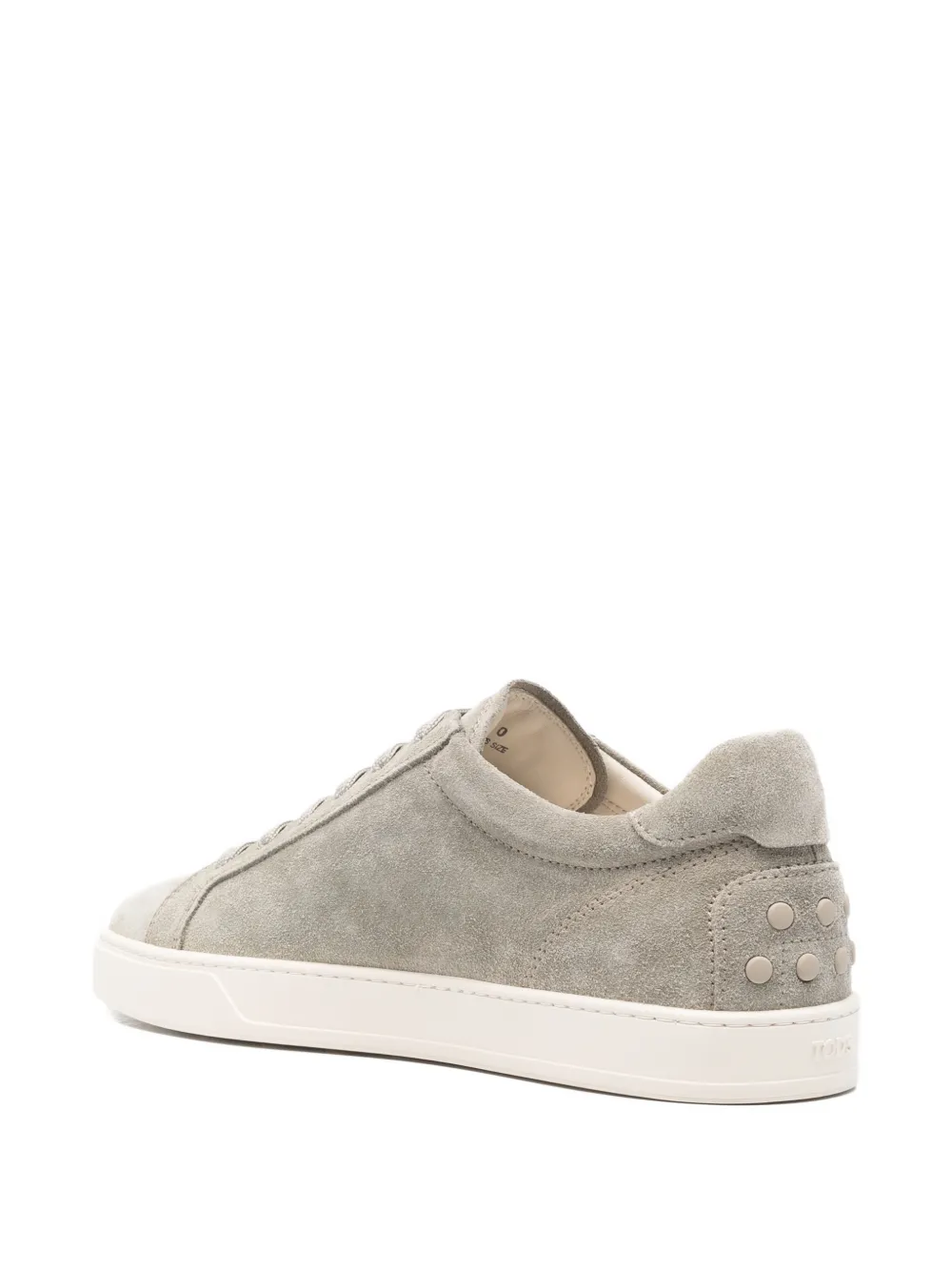 Tod's Allacciata Cassetta suède sneakers Grijs