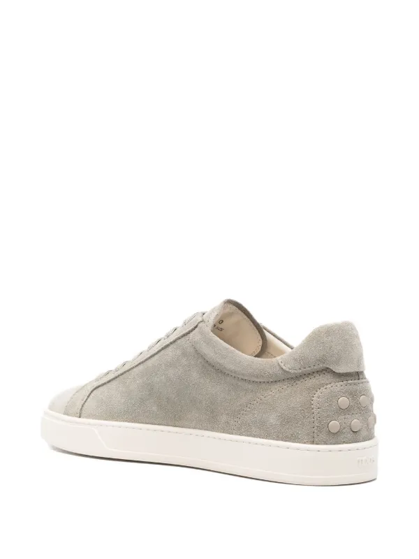Tod's Allacciata Cassetta スエードスニーカー | グレー | FARFETCH JP