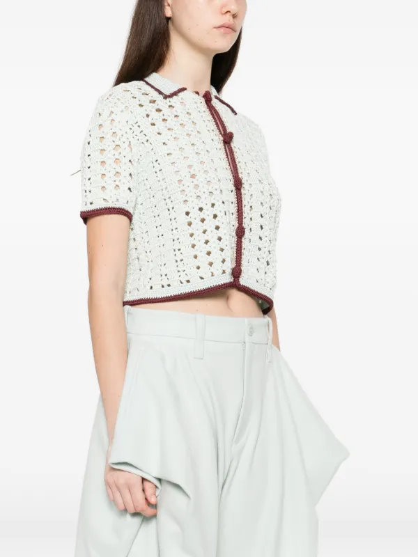 Forte Forte クロシェ シャツ | ブルー | FARFETCH JP