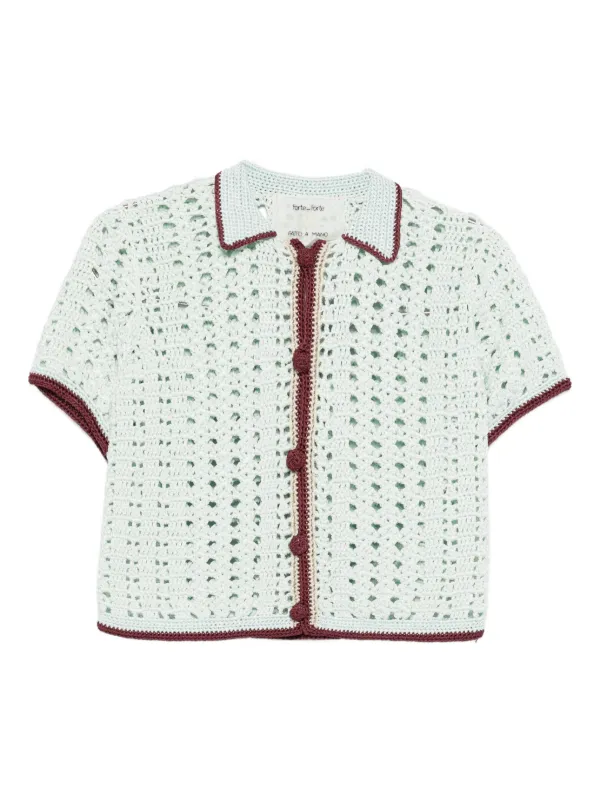 Forte Forte クロシェ シャツ | ブルー | FARFETCH JP