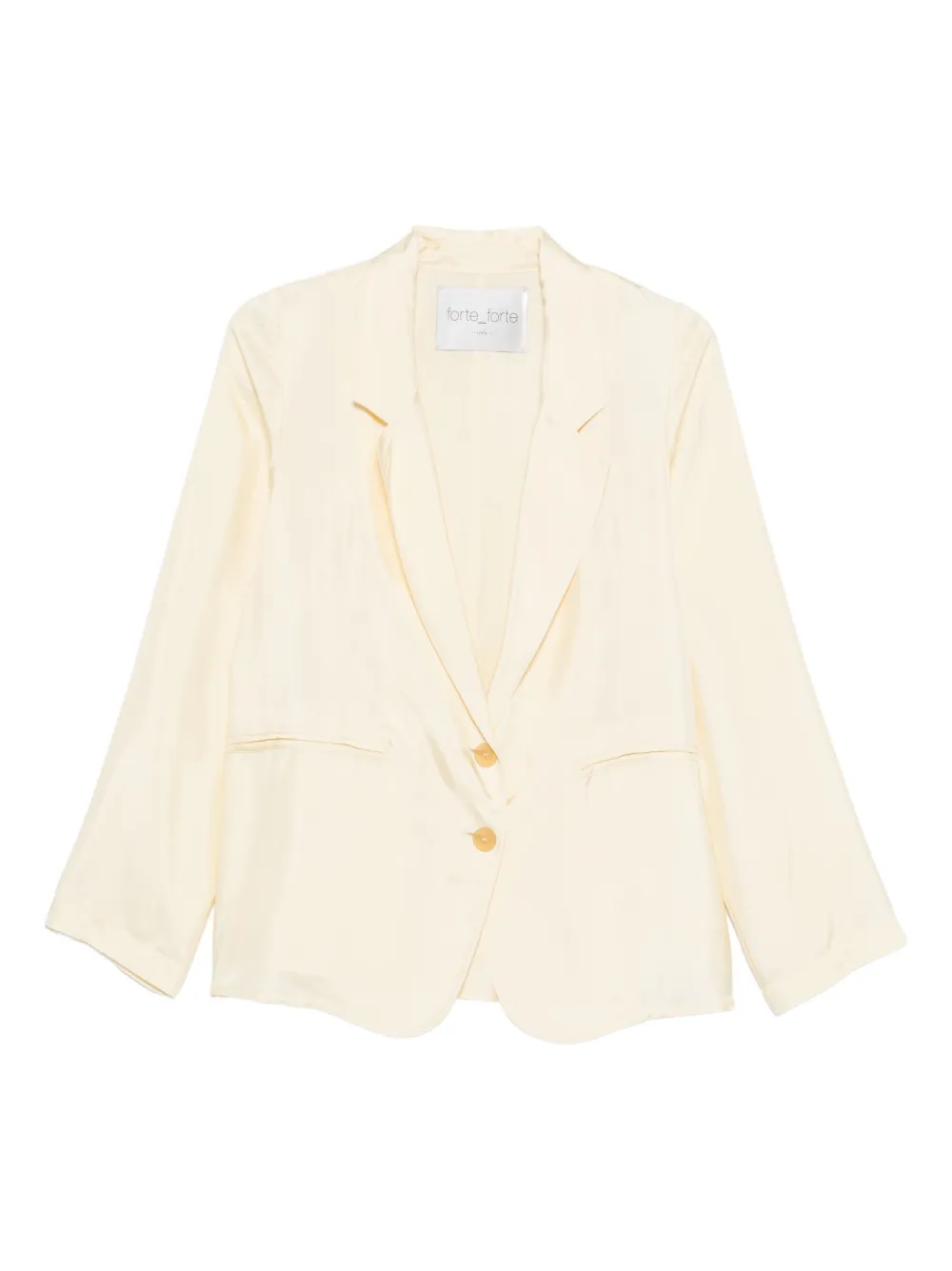 Forte Forte Blazer con bottoni - Giallo