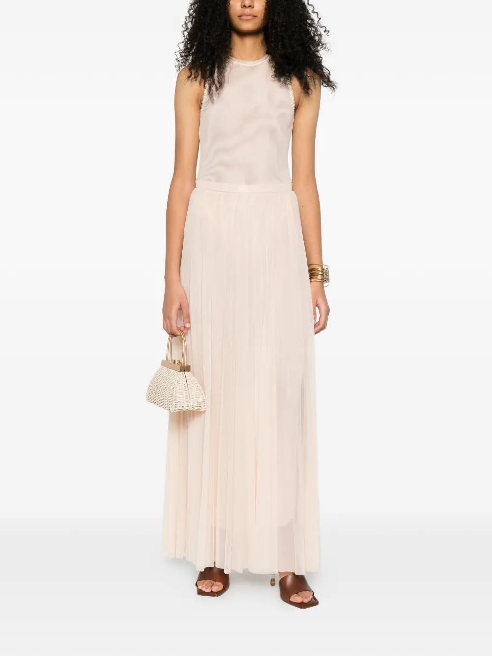  Forte Forte Sleeveless Bodysuit - Neutrals 