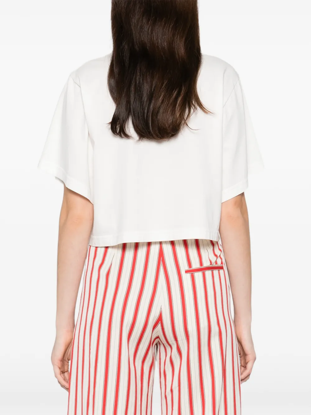 Forte Katoenen T-shirt Wit