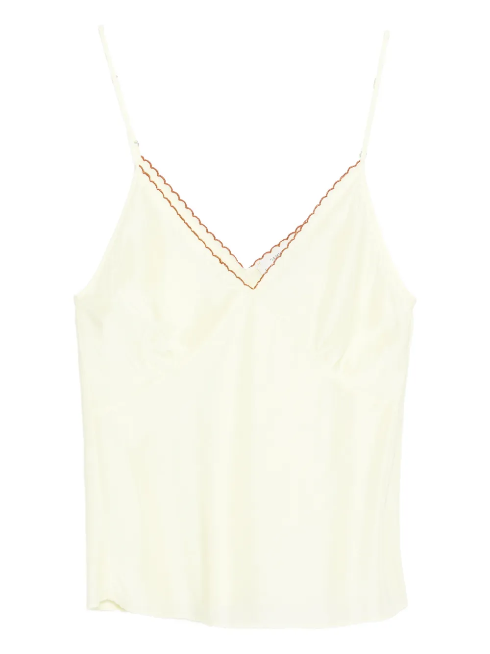 Forte Forte Top con scollo a V - Giallo