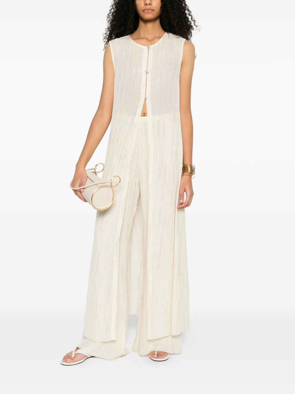  Forte Forte Elasticated Trousers - Neutrals 