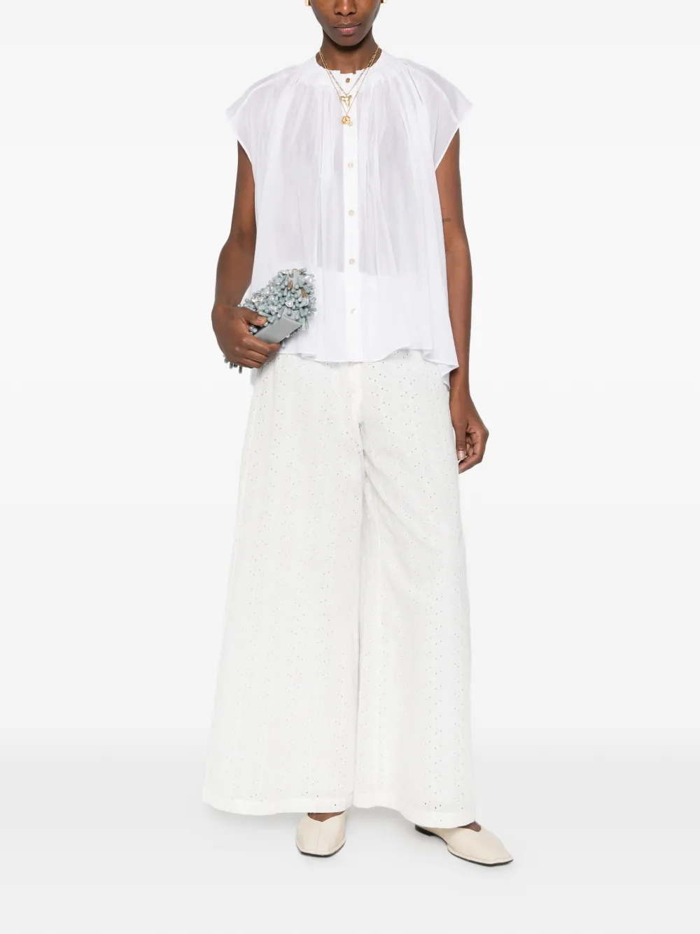 Forte Blouse Wit