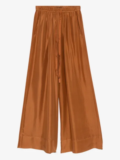 Forte Forte drawstring satin trousers