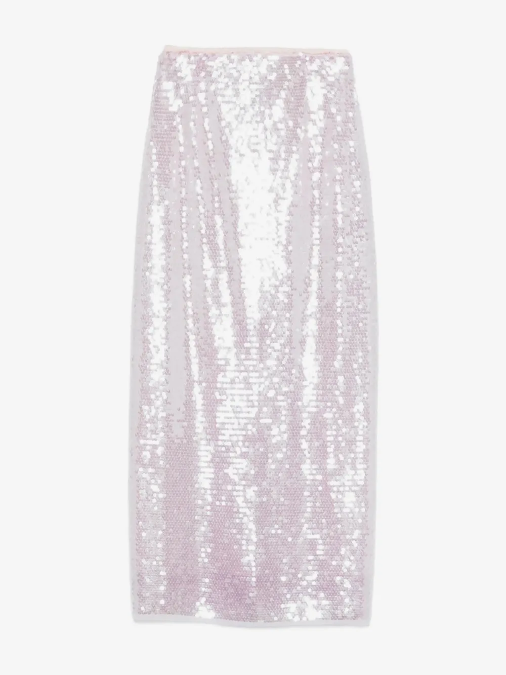 sequin-embellished midi skirt