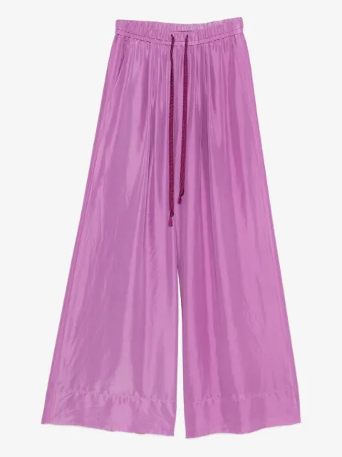 Forte Forte pantalon à lien de resserrage