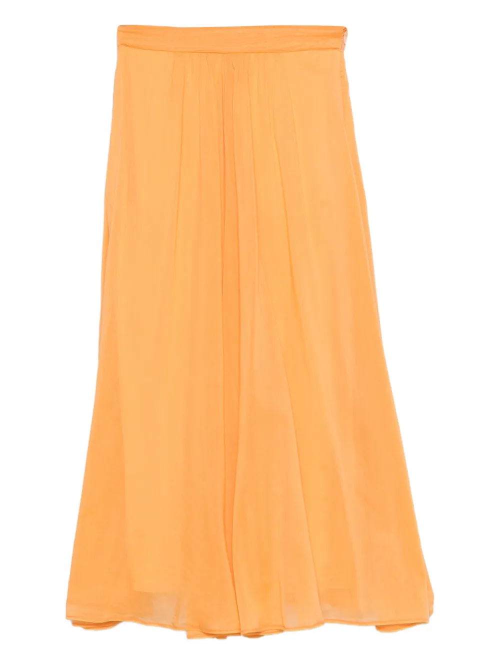 Forte Forte Gonna plissettata - Arancione